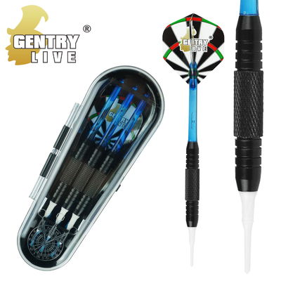 Dobra cena. Gentry Live 16g Darts Set z skrzynką pocztową Brass 2ba Soft Tip Darts w Internecie