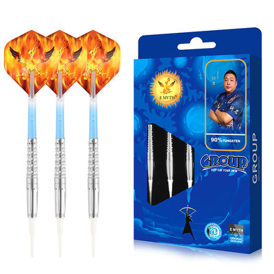 Buen precio E Myth Dart Player Hu Jun 2BA Juego de Dardos de Tungsteno 18G 20G 22G en línea