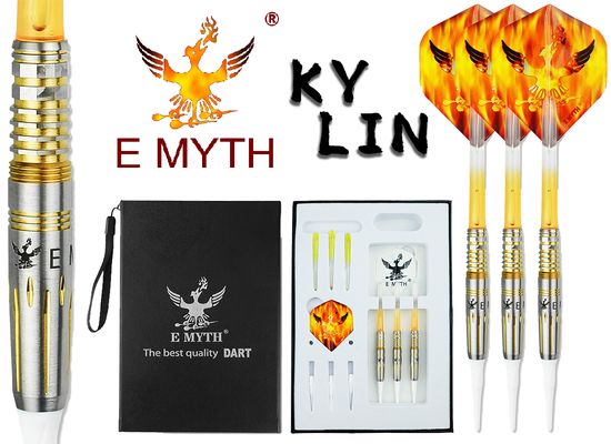 Harga yang bagus Emit Darts 2BA 90% Tungsten Darts Set 19G KYLIN on line