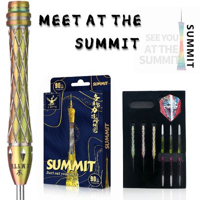 Guter Preis Emyth Darts Steel Tip 90% Tungsten Darts Set Darts Barrel 23g SUMMIT Online