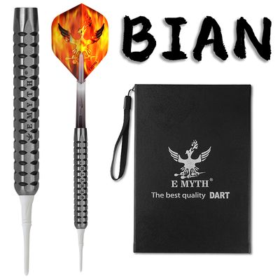 قیمت خوب Emyth Darts Soft Tip Darts Barrel 90٪ تنگستن دارت مجموعه 21 گرم 23 گرم BIAN آنلاین