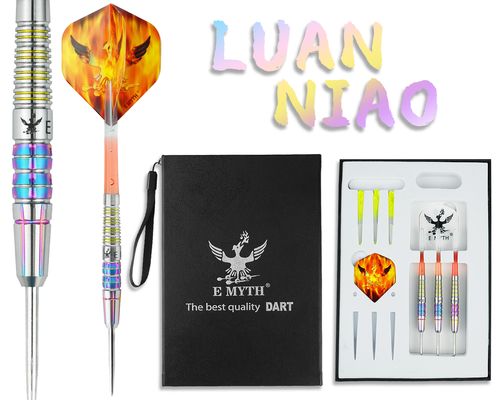 Good price Emyth Darts Steel Tip Darts Barrel 90% Tungsten Darts Set 21g 22g LUAN NIAO online