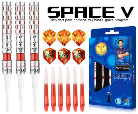 Bom preço Emyth Darts 2BA 90% Tungsten Darts Set Darts Barril 18g 20g SPACE V on-line